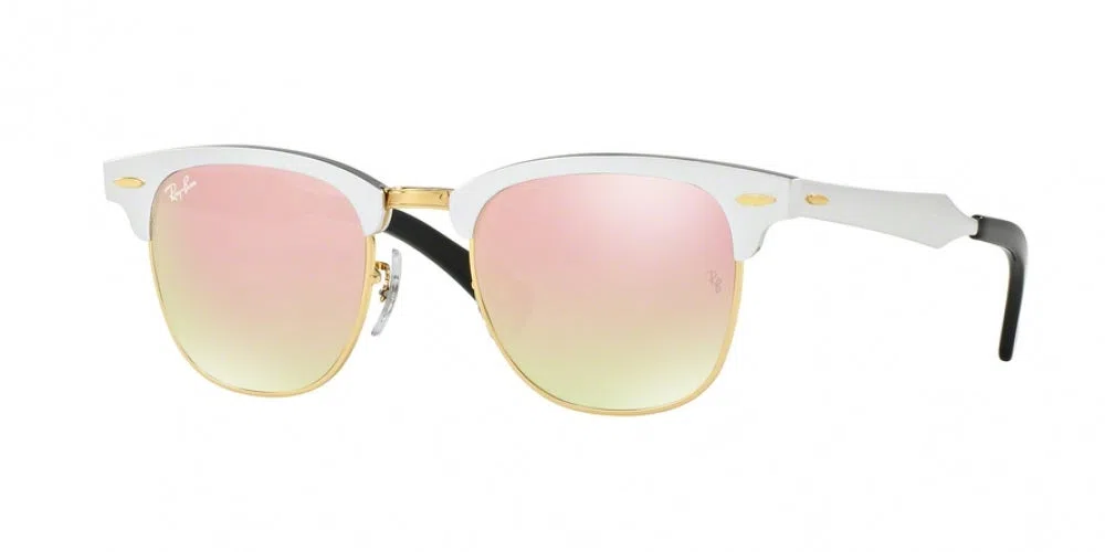 Ray-Ban Clubmaster Aluminum 3507 Sunglasses - view 2